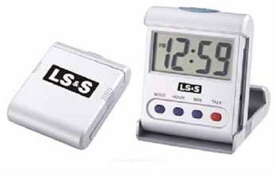 LS&S 101074 Talking Travel Clock