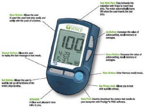 Prodigy Autocode 481046 Voice Talking Blood Glucose Meter-1 Each