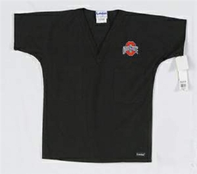 Landau Uniforms C219OSUBXS Collegiate Scrub Shirt