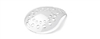 Dioptics 5702CS Eye Shield, Polycarbonate - 100 Per Case