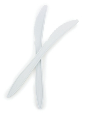 McKesson 16-4596 General Purpose White Polypropylene Knife