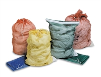 Medline MDT2436HN Washable Mesh Net Open Heavy Laundry Bags-White (24"X36")