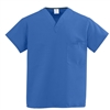 Medline 910JRLL-CM Unisex One-Pocket Reversible Scrub Top