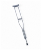 Medline MDS80535HW Push-Button Aluminum Crutches, Adult