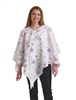 Medline MDTSG5ROHBLS Mammography Print Capes, Tile Blossom, One size fits most - 24 Each