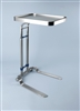 Medline Stainless Steel Mayo Foot Operated (8869SS) Stands     (Tray Size-16"X21") - 1 each