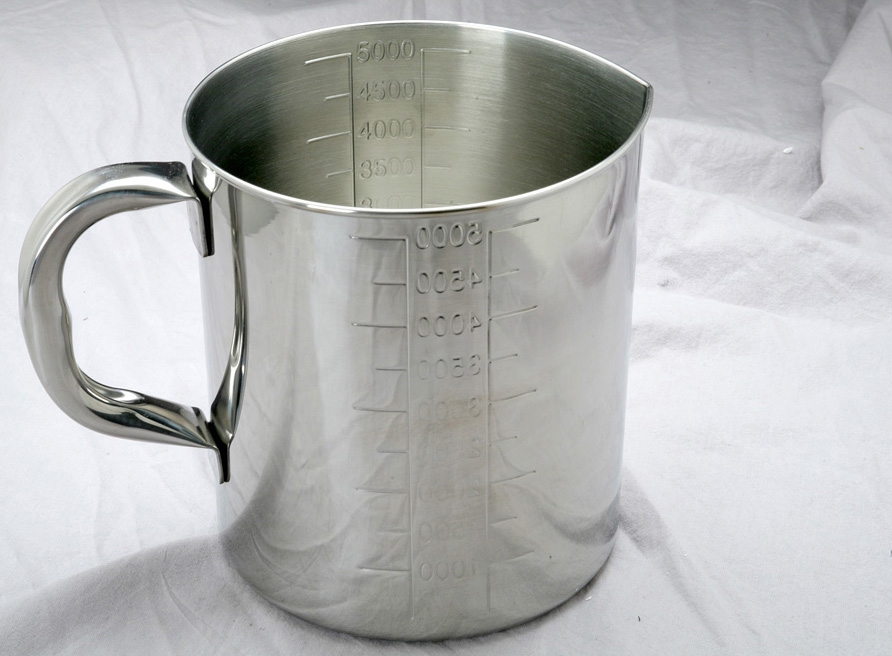 Medline Graduated Stainless Steel Pitchers Measure