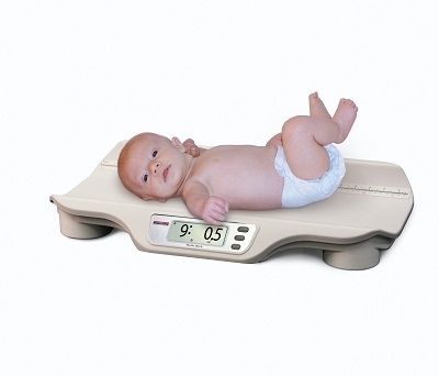 Rice Lake Weighing Systems 107423 Portable Digital Baby Scales 44LB/20KG, Meas Tape