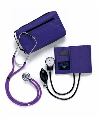 Medline MDS9121  Compli-Mates Sprague Rappaport Combination Kits-Aneroid Hand Held Spragraphs Steth Sphygmomanometers -1 Each