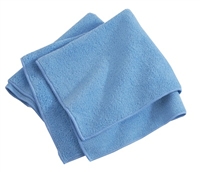 Medline MDT217645 MicroMax Microfiber Cleaning Cloth Blue-Size-16"X16"