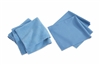 Medline MDT217649 MicroMax Microfiber Cleaning Cloth Light Blue-Size-12"X12"