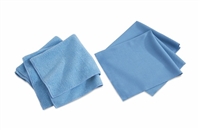 Medline MDT217649 MicroMax Microfiber Cleaning Cloth Light Blue-Size-12"X12"