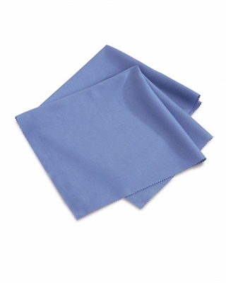 Medline MDT217658 MicroMax Microfiber Glass Cloths Blue Size-12"X12"