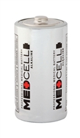 Medline MPHBC MedCell Alkaline Batteries- 1.5Volts, C