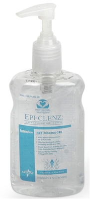 Medline MSC097038 Epi-Clenz Instant Hand Sanitizers Gel Pump Bottle  8 OZ