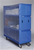 Medline NON0222981AS Clear Equipment Cart Covers Size- 50"X40"X90.60MIL