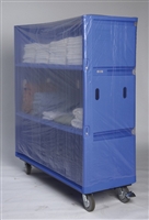 Medline NON0222991 Clear Equipment Cart Covers Size- 38"X26"X48",- 90MIL