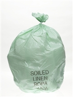 Medline NON023143MG Soiled Linen Liners Mint Green Size-29"X43", 33 Gal 1.1 MI 