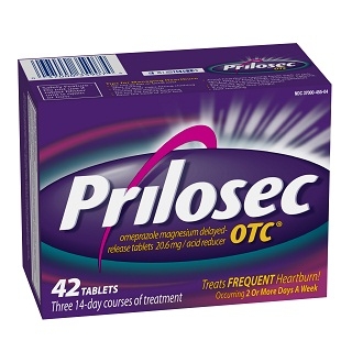 Generic Otc 45504 Prilosec OTC Tablets 1 Per Box