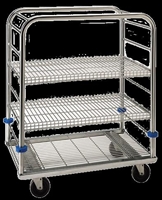 Pedigo Products Inc   CDS-150-C Sterilzer Carts Processing, W/2 Shelves