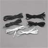 Medline SNR081506708 Tylastic  White Shoelaces Kit