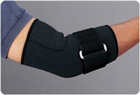 Sammons Preston 781007 Rolyan Neoprene Elbow Support Sleeve, Black - Large