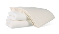 Encompass Group 49225-620 Synergy 55/45 cotton/polyester White Bath Blankets 70X90"