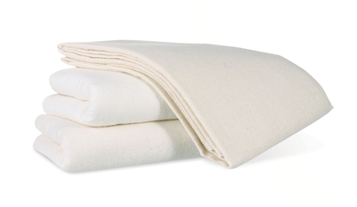 Encompass Group 49225-620 Synergy 55/45 cotton/polyester White Bath Blankets 70X90"