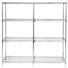 Quantum Storage Systems AD542424C Add-On Shelving Kits, 24"x24"x54"