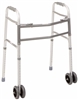 Patterson Medical 081561653 Days Bariatric Walker, Walker with Double 5" Wheels