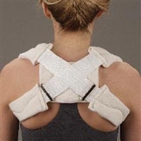 Deroyal  3004-01 Infant Cotton Cover Clavicle Foam Straps