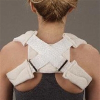 Deroyal 3004-15 Cotton Cover Clavicle Foam Straps     (Size- Extra Large)