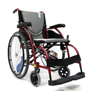 Karman S-ERGO 105   âšÂ¬ Å“ 27 lbs Ultralightweight Wheelchair K0004 -18x17 Silver frame -1 each