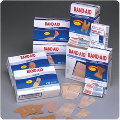 Medline BAND-AID Fabric Brand Adhesive Bandages