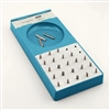 Jamar 7446 Grooved Pegboard (25 holes) - 1 Each