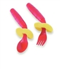 EasieEaters 920687 Curved Left-handed With shield Utensils