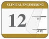 United Ad Label ULCE4012L Clinical Engineering Inspection Label, Permanent