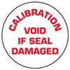 United Ad Label ULQA623 White Tamper-Evident Calibration Void If Seal Damaged Label, 3/4" x 3/4"