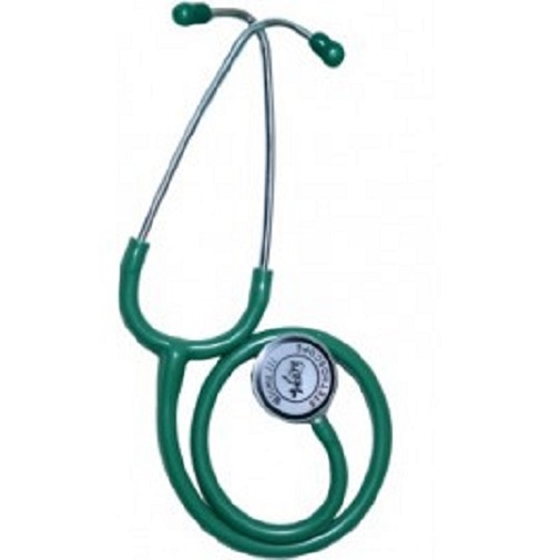 Pediatric Stethoscope, 28" (71 cm), Forest Green