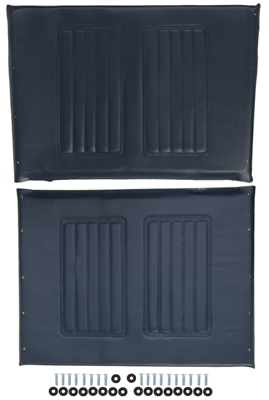 Medline WCA806925NVYS Navy upholstery set for 24" wheelchair.