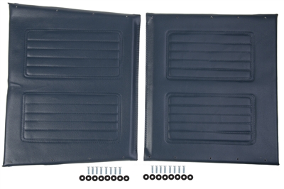 Medline WCA806927NVYS 20" Wheelchair Upholstery Set - Navy