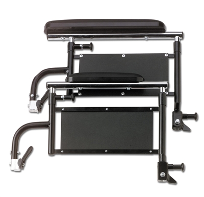 Medline WCA806962K4 K4 Wheelchair Arm Assembly Height Adjustable Desk Length