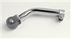 TriQuality TQ501002 Anti-Tipper, Chrome, Rear, Gray Rubber Wheel 7/8" Tubing