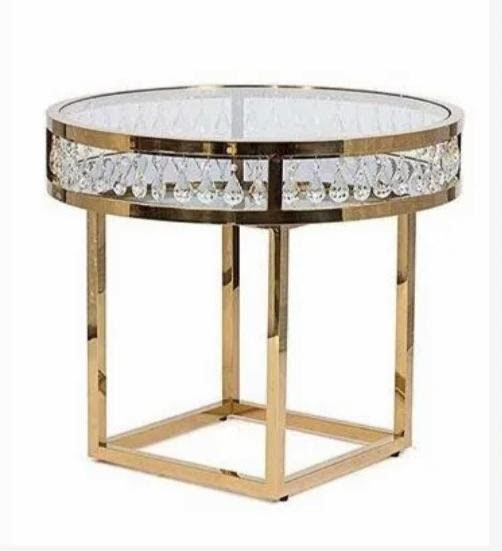 Hollywood Luxe Crystal Cake Table