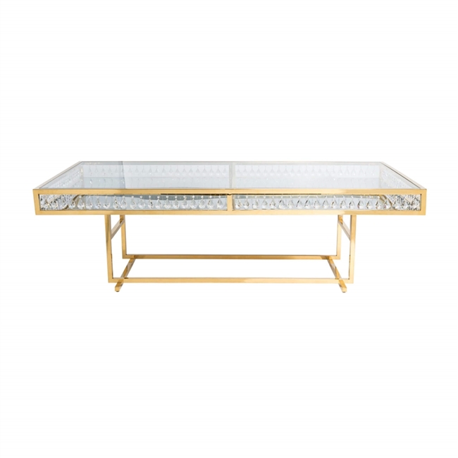 Hollywood Luxe Crystal Table