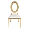 Gold O-Back Chair