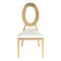 Gold O-Back Chair