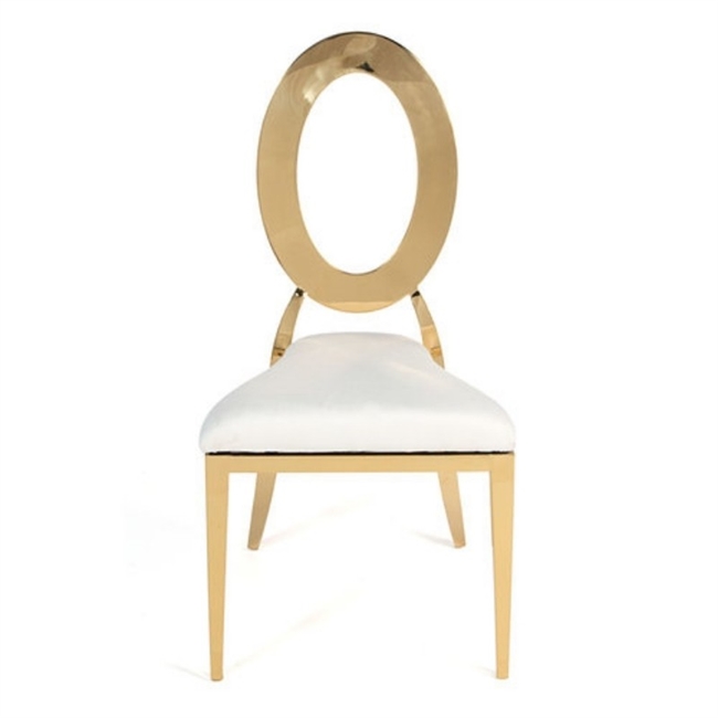 Gold O-Back Chair