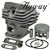 GX Cylinder Kit 44.7mm for Stihl MS260, 026 Replaces 1121-020-1217