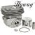 Pop-Up GX Cylinder Kit 46mm for Husqvarna 357XP, Jonsered 2156 Replaces 537-24-85-02
